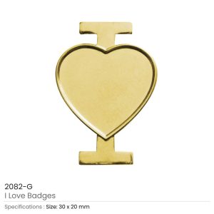 I Love Metal Badges - Image 3