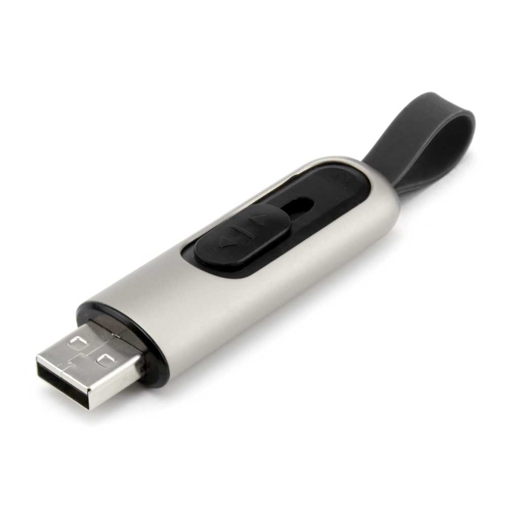 Slide Button USB 16GB with Strap | Promotional Gifts Suppliers
