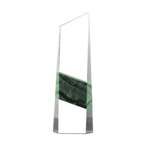 Vertical Crystal & Marble Awards in Box