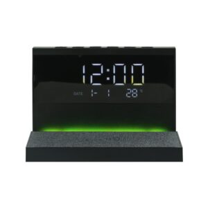 Dorniel Alarm Clock, 15W Wireless Charger and Night Light - Image 4