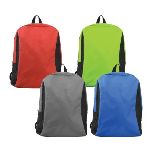 Two-toned Backpacks 600D Polyester Material