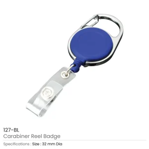 Reel Badges with Carabiner and Belt Clip - Image 6