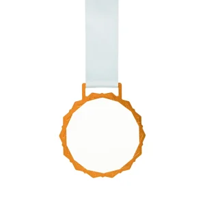 Glass Medals with Metal Frame and 3cm White Ribbon - Image 8