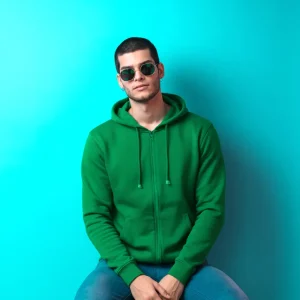 Fleece Hoodies with Zipper in (S to 3XL) Sizes - Image 3