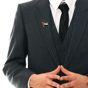 UAE Flag Design Badges with Magnet Attachment - Image 3