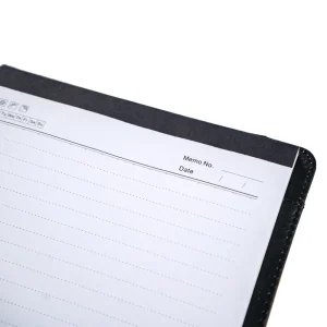 Cork Cover Folder B5 Size with Notepad, Pen and Sticky Notes - Image 5