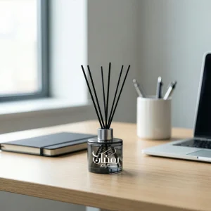 Aroma Reed Diffuser with Lemon Grass Scent 100ml & 6 Pcs Sticks - Image 2