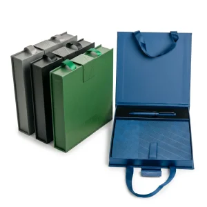 Premium Office Gift Sets in Magnetic Clasp Closure & Ribbon Handle Box - Image 1