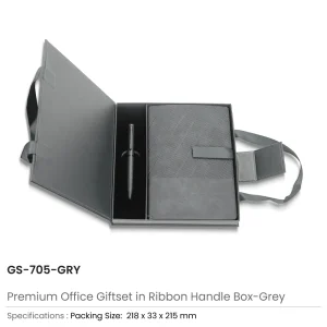 Premium Office Gift Sets in Magnetic Clasp Closure & Ribbon Handle Box - Image 8